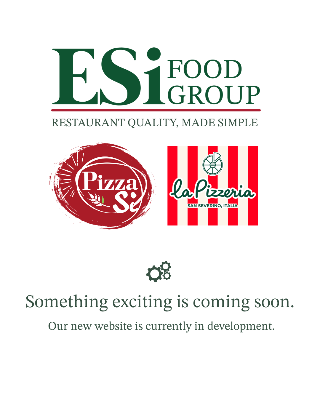 ESi Food Group - Coming Soon